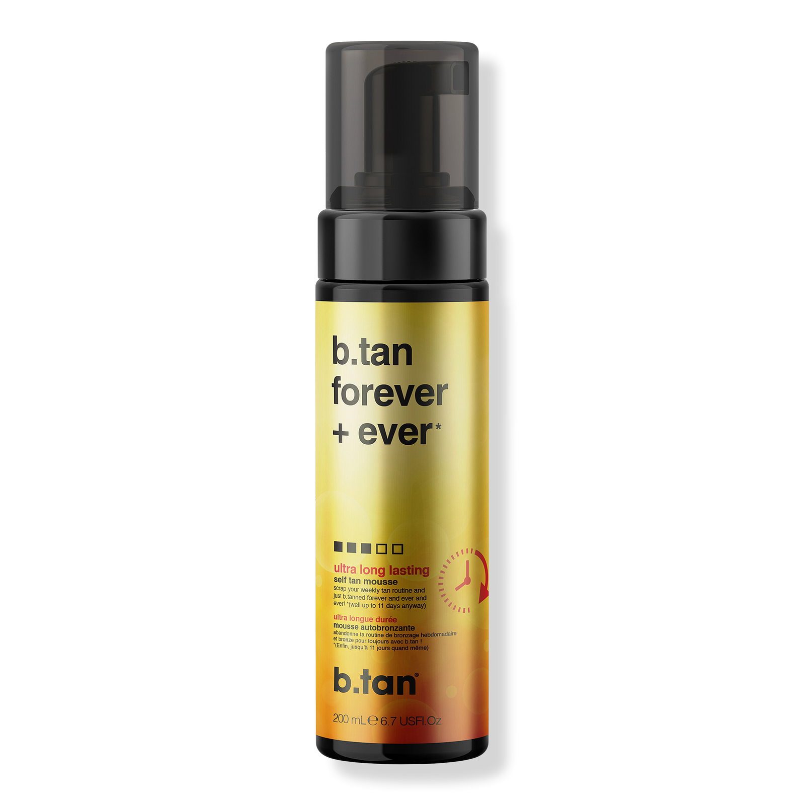 b.tan forever + ever self tan mousse (6.7oz)