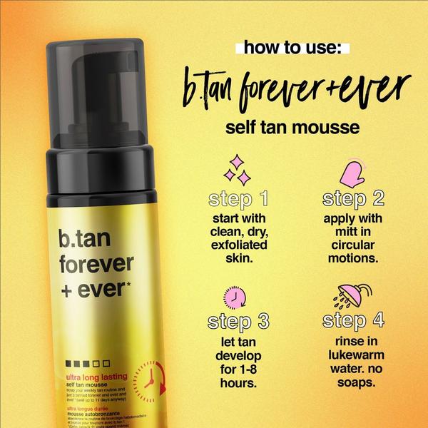 b.tan Forever + Ever Self Tan Mousse #6
