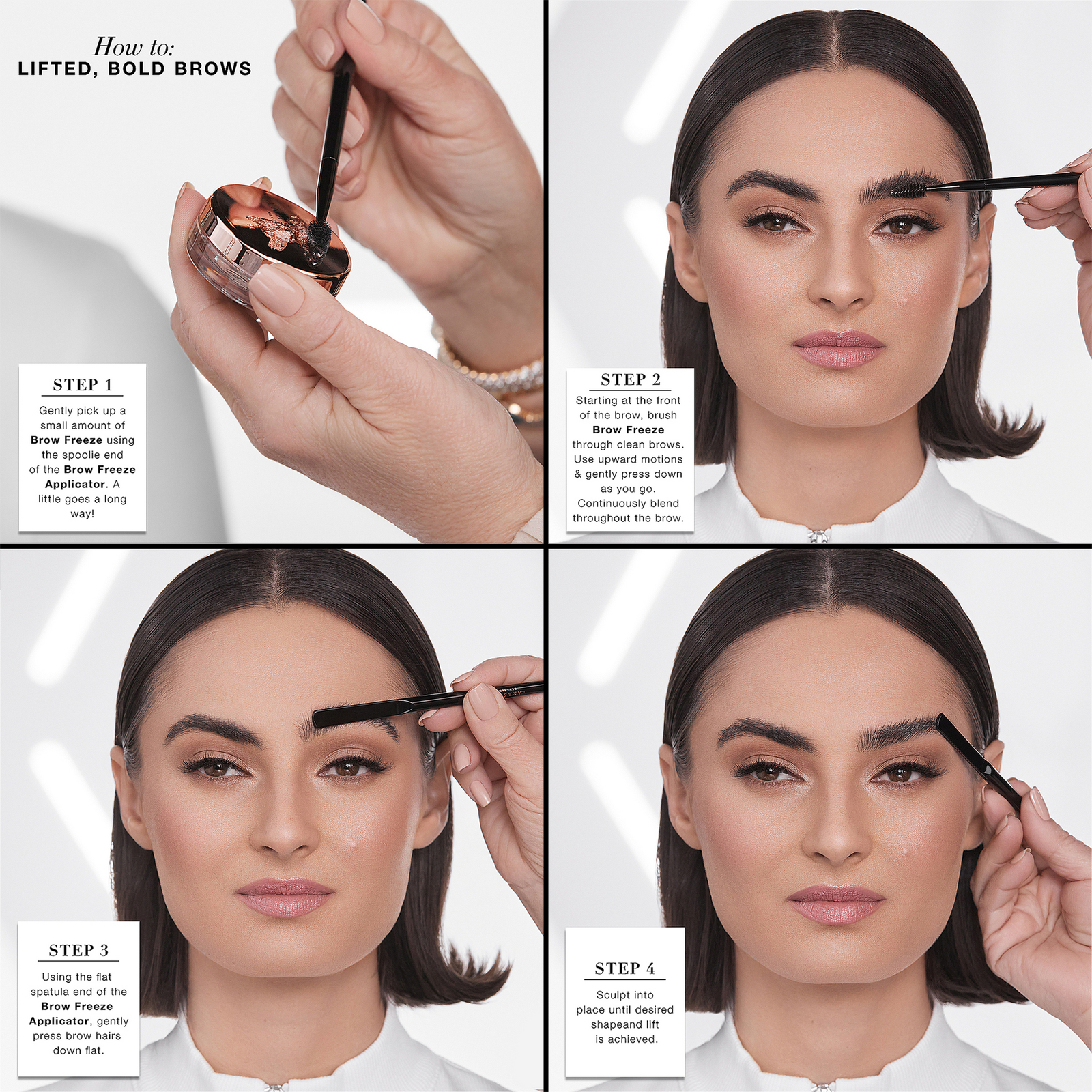 Brow Freeze Styling Wax Dual-Ended Applicator