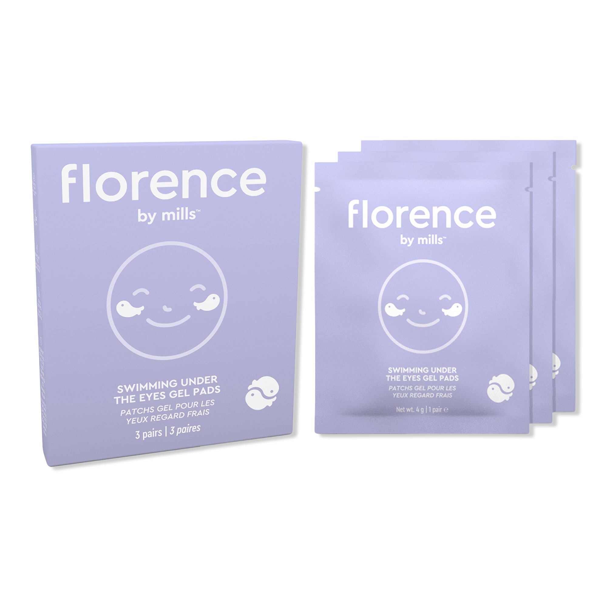 florence by mills Swimming Under the Eyes Gel Pads - 3 Pack #1