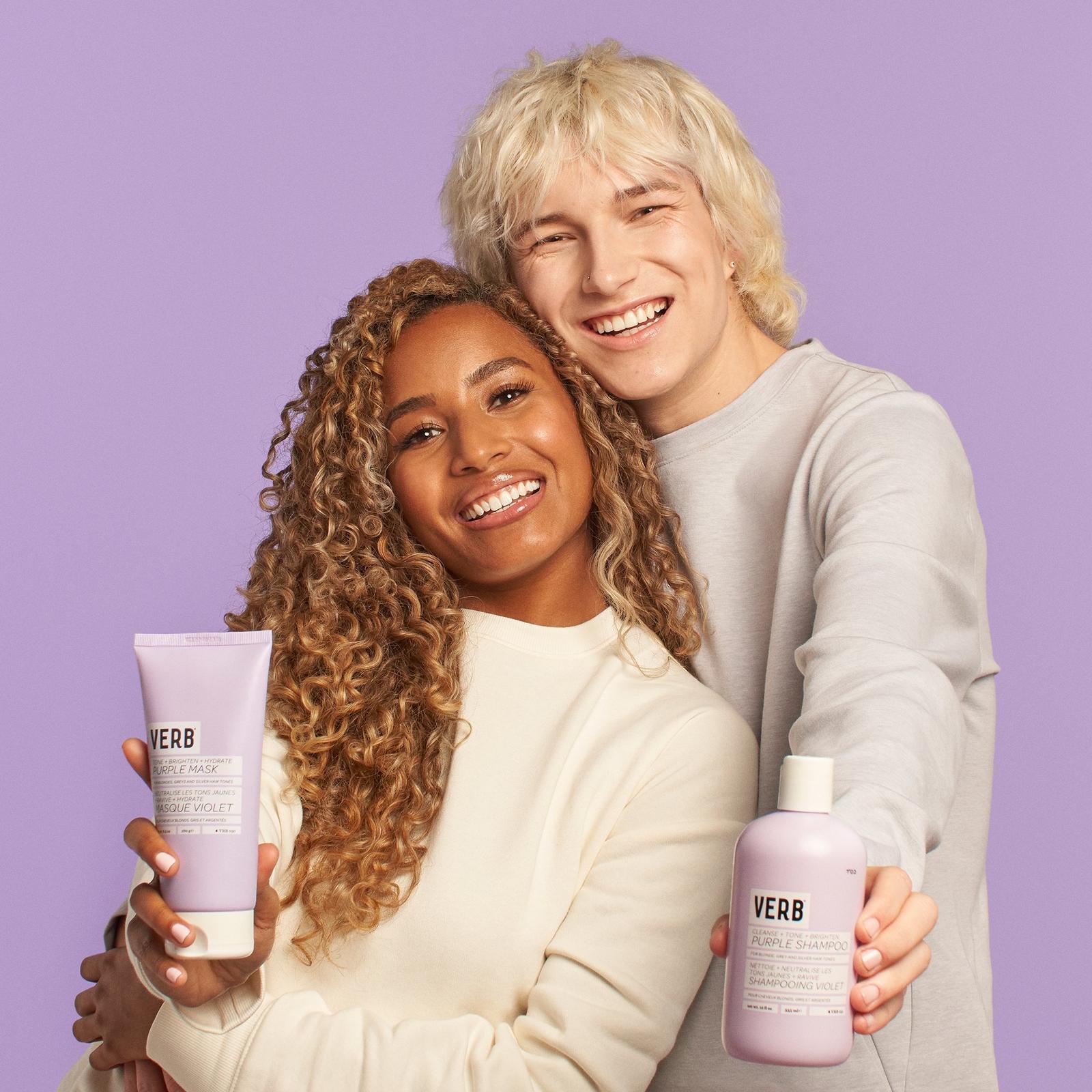 Purple Hair Mask