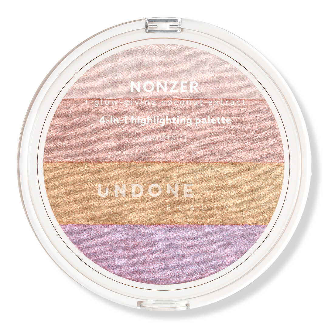 Undone Beauty Nonzer 4-in-1 Highlighting Palette #1