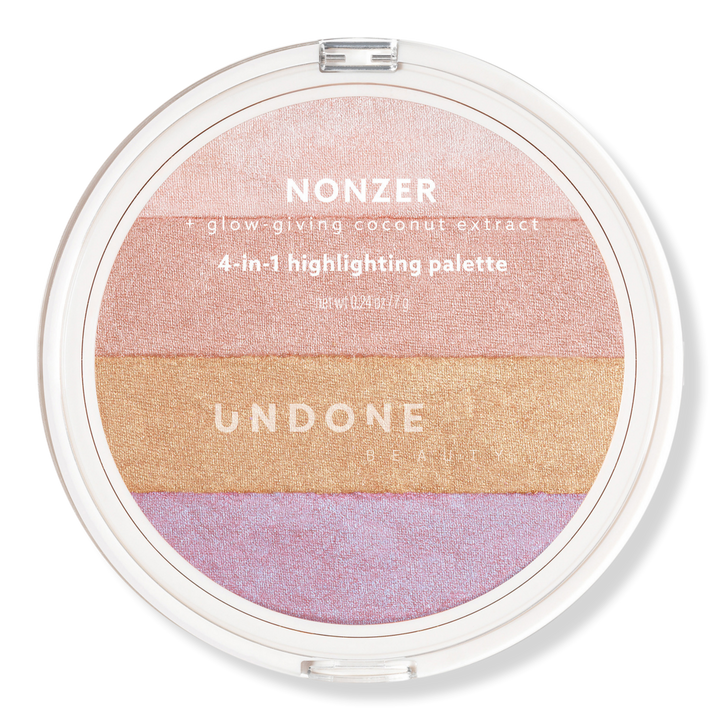 Undone Beauty Nonzer 4-in-1 Highlighting Palette #1