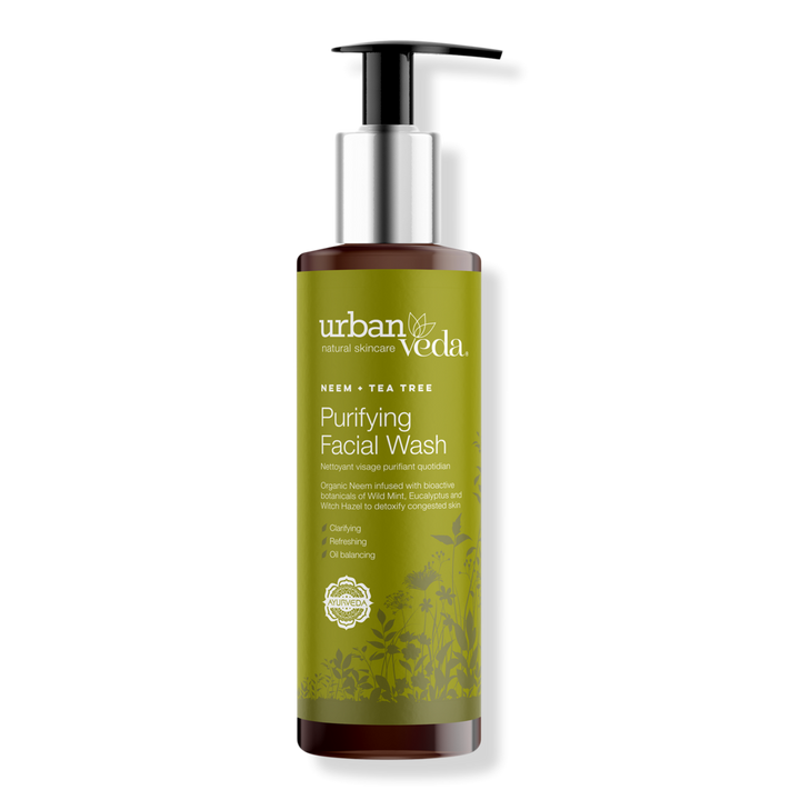 Urban Veda Organic Neem and Tea Tree Purifying Face Wash 1