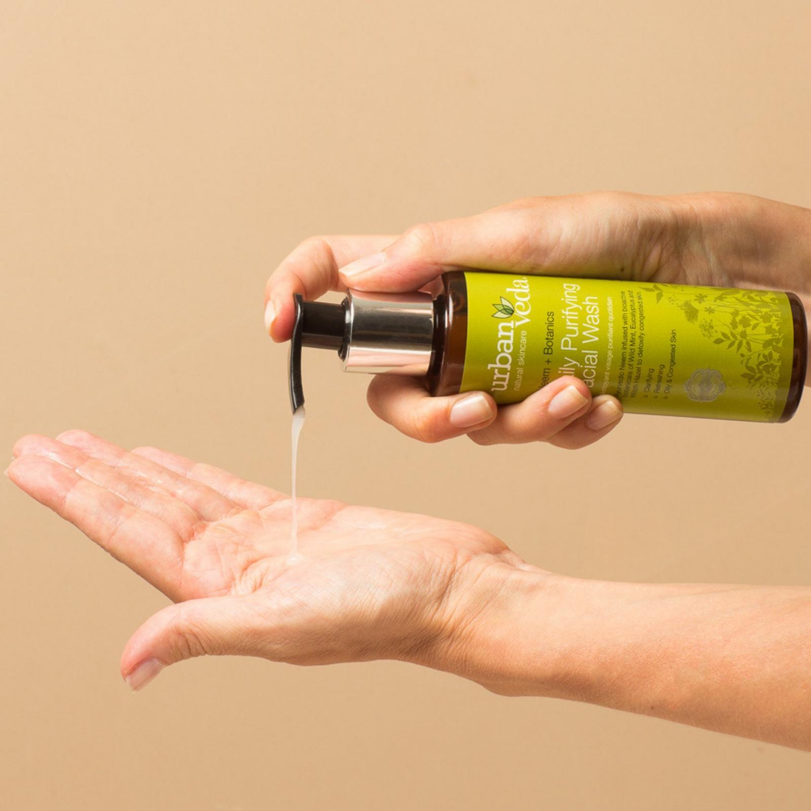 Organic Neem and Tea Tree Purifying Face Wash