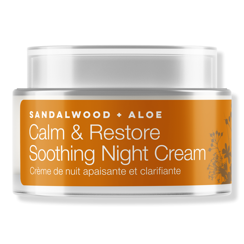 Urban Veda Calm & Restore Skin Barrier Soothing Sandalwood + Aloe Vera Night Cream