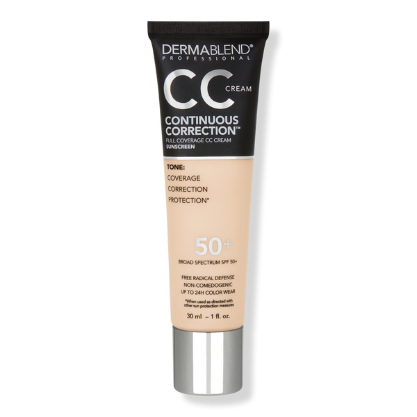 Dermablend Continuous Correction Tone-Evening CC Cream SPF 50+ #1