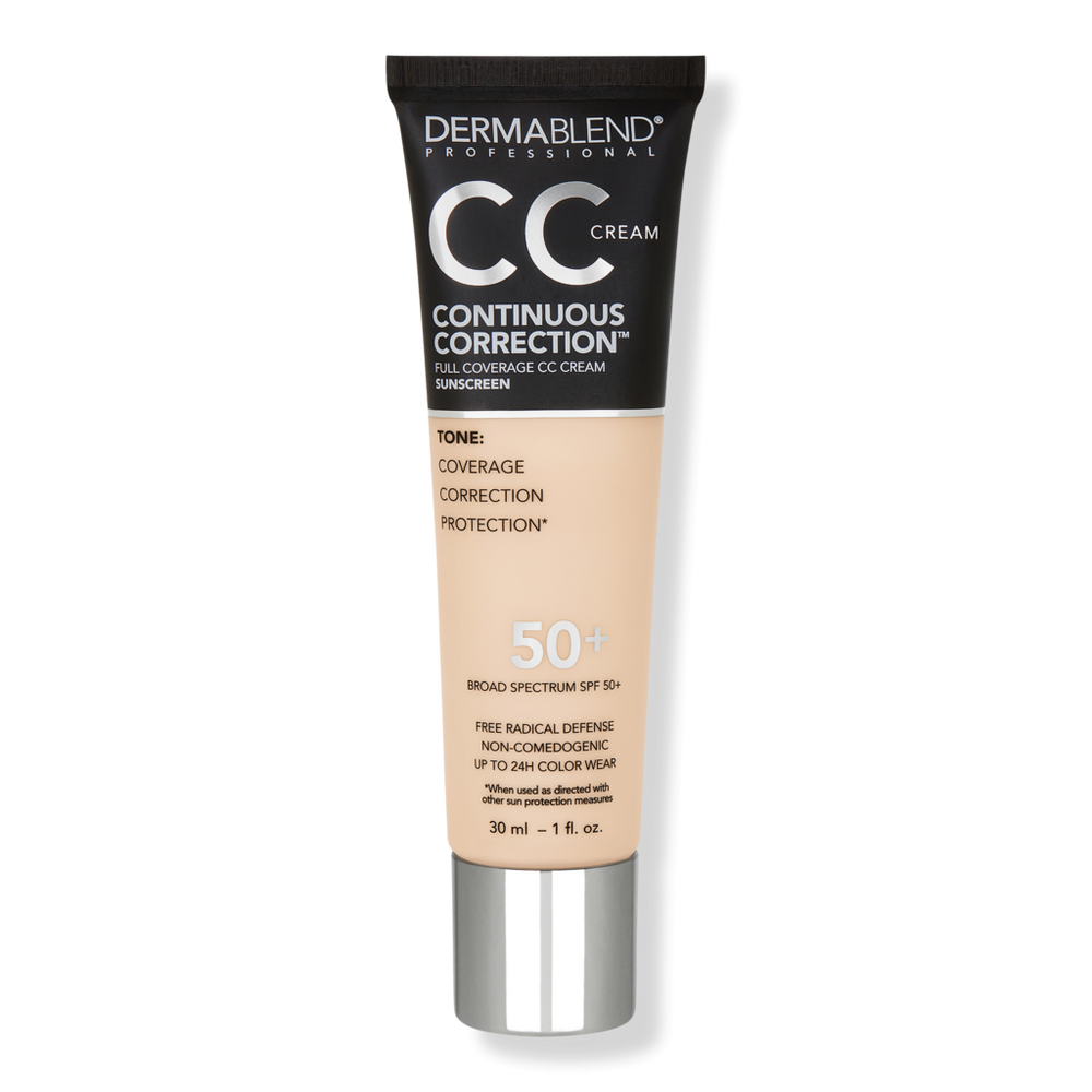 Dermablend Continuous Correction Tone-evening Cc Cream Spf 50+ - 15n