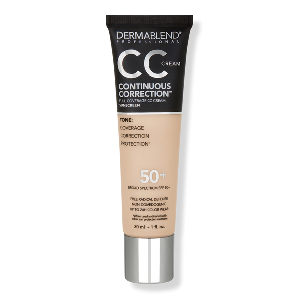 Dermablend Continuous Correction Tone-Evening CC Cream SPF 50+ #1