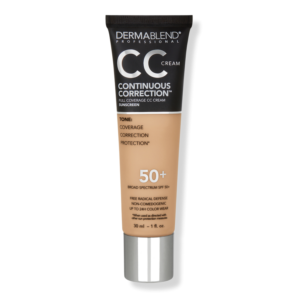 Dermablend Continuous Correction Tone-evening Cc Cream Spf 50+ - 40n