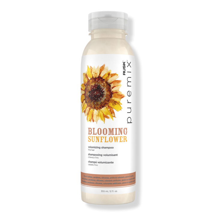 Rusk PUREMIX Blooming Sunflower Volumizing Shampoo #1