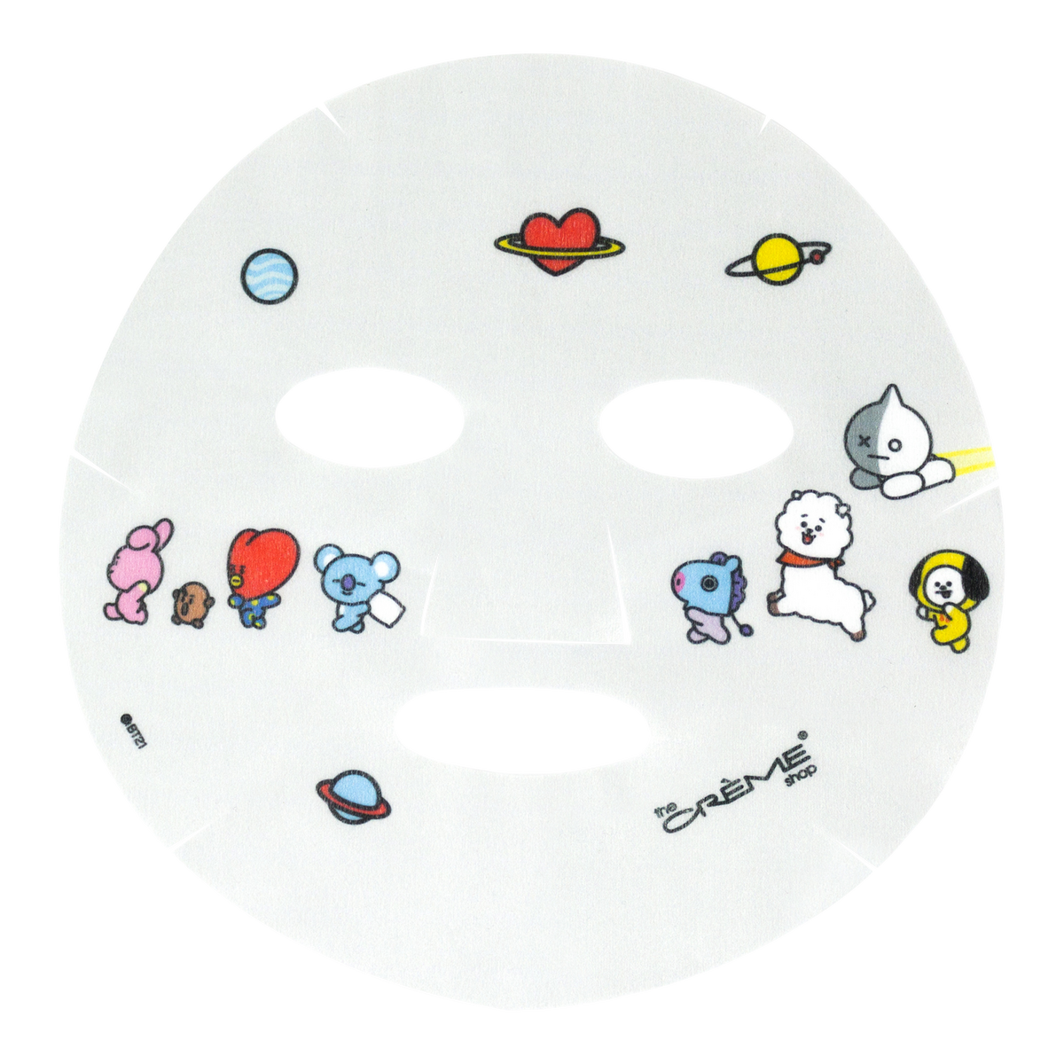 The hotsell Creme Shop BT21 Face Masks Limited Edition