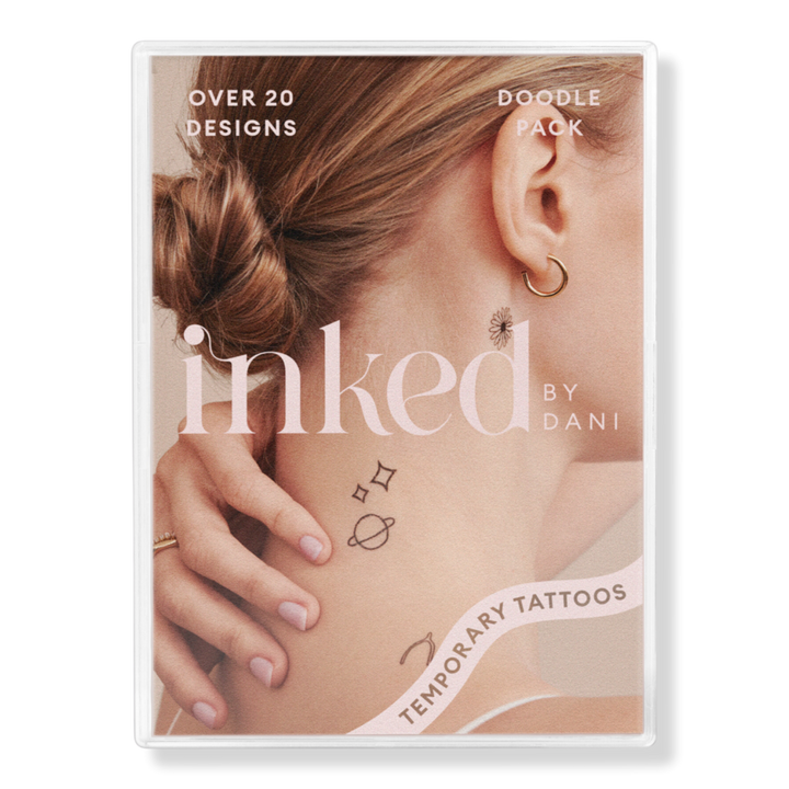 Temporary Tattoos Doodle Pack - Inked by Dani | Ulta Beauty