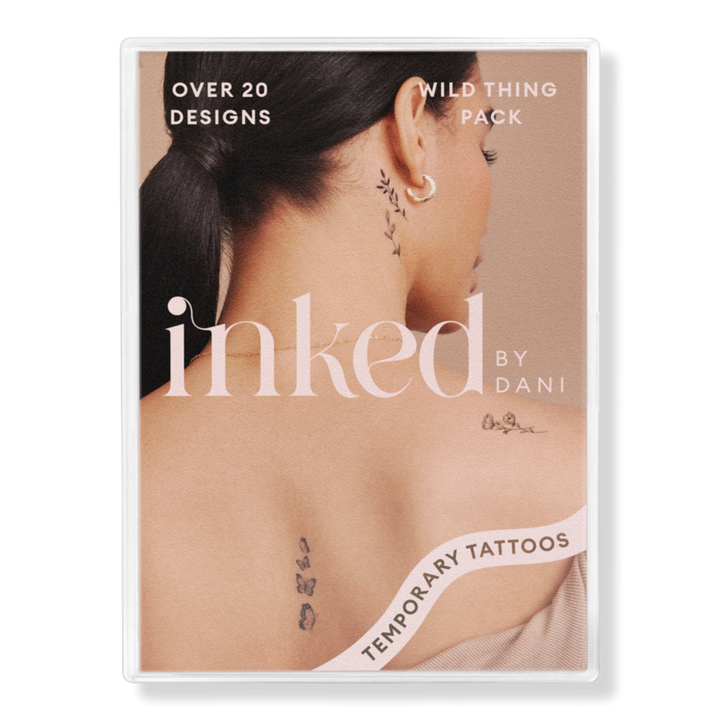 Inked by Dani Temporary Tattoos Wild Thing Pack #1