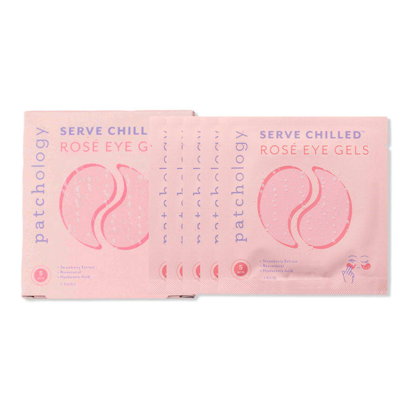 Patchology - 5 pair Serve Chilled Ros Hydrating Eye Gels | Ulta Beauty