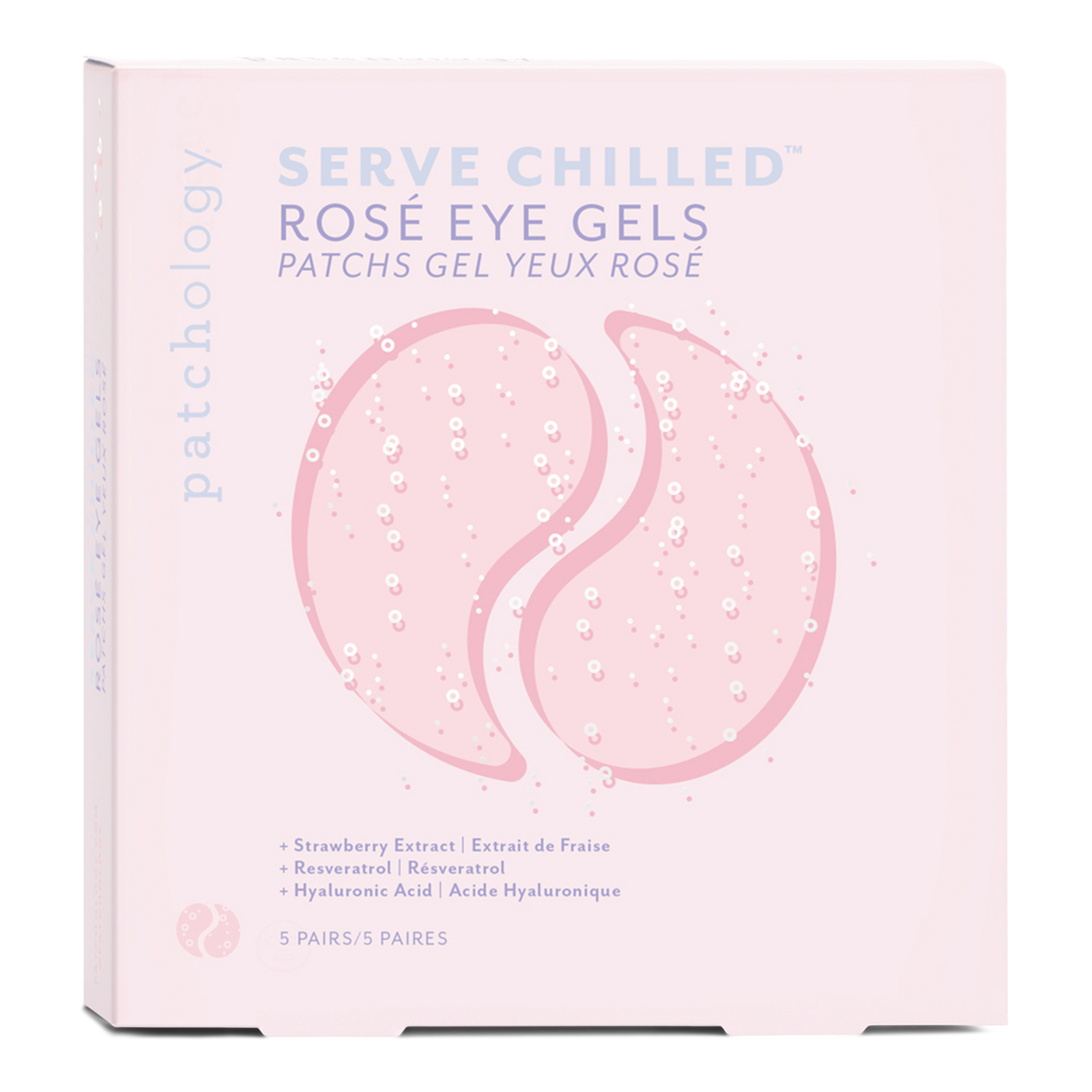 Serve Chilled Rosé Hydrating Eye Gels