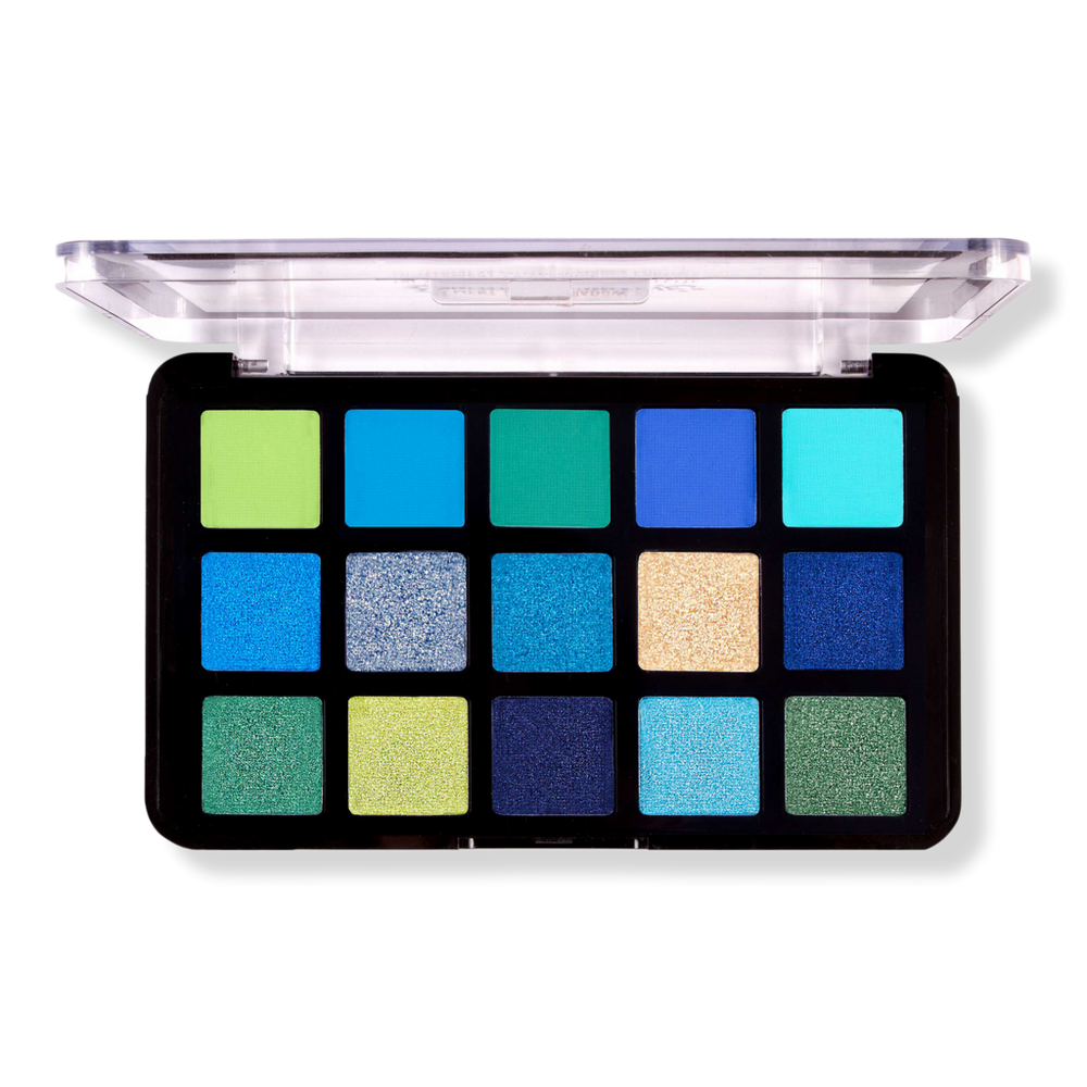 J.cat Beauty Dia & Noche Tri-element 15 Pigment Palette Around The Clock