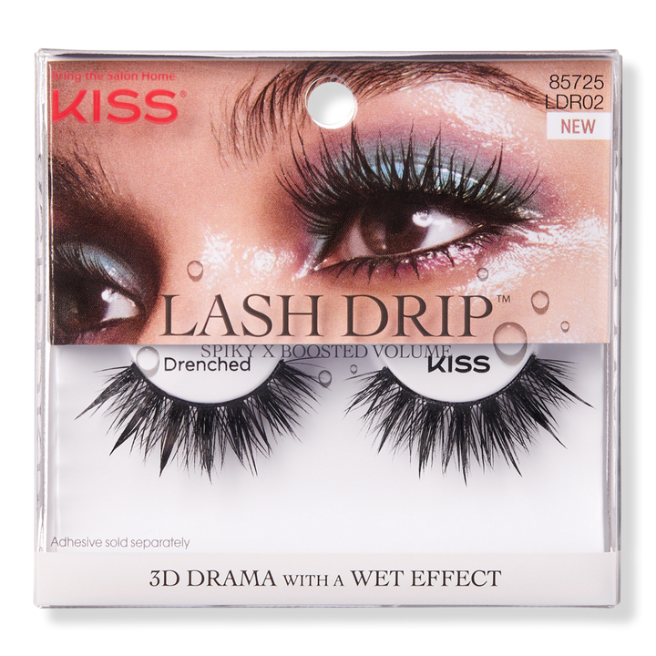 Kiss Lash Drip Strip Lashes, Drenched #1