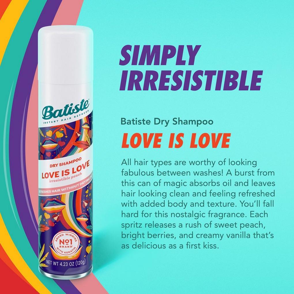 excentrisk erhvervsdrivende Til fods Love Is Love Dry Shampoo - Fruity & Bright - Batiste | Ulta Beauty