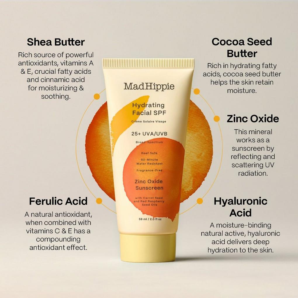 Hydrating Facial SPF 25+ - Mad Hippie | Ulta Beauty