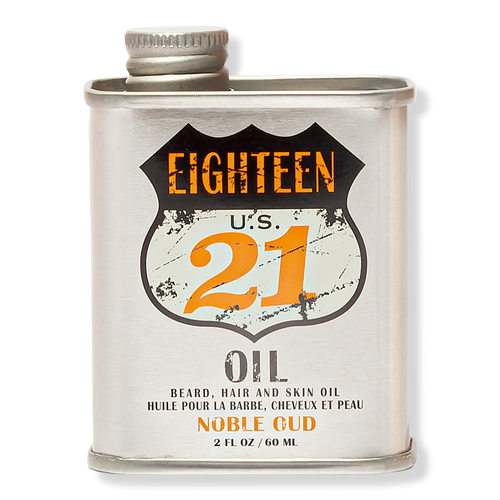 18.21 Man Made Noble Oud Lightweight, Conditioning Beard, Hair & Skin Oil