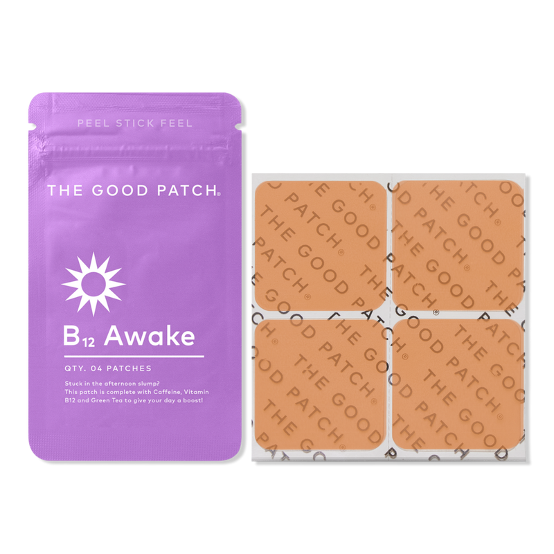 does glutathione keep you awake The Good Patch - B12 Awake Plant-Based Wellness Patch