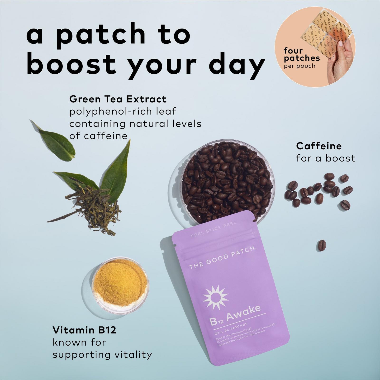 B12 Awake Plant-Based Wellness Patch