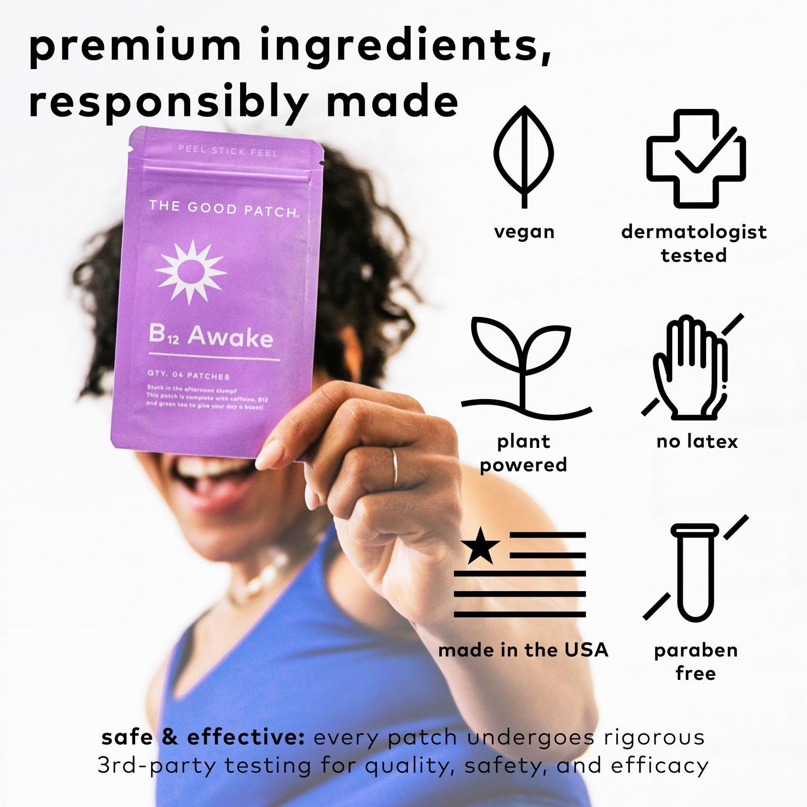 B12 Awake Plant-Based Wellness Patch