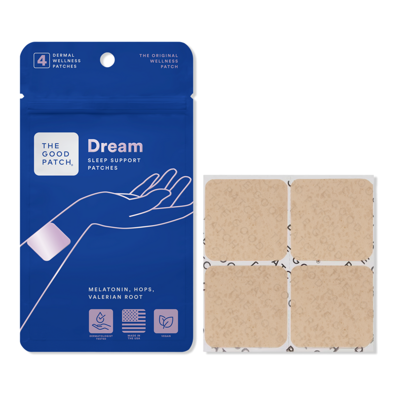 glutathione makes me sleepy The Good Patch - Dream Sleep Support Patches with Melatonin & Valerian Root Skin whitening Vitamin B12 & D3 Retatrutide:20mg Vial