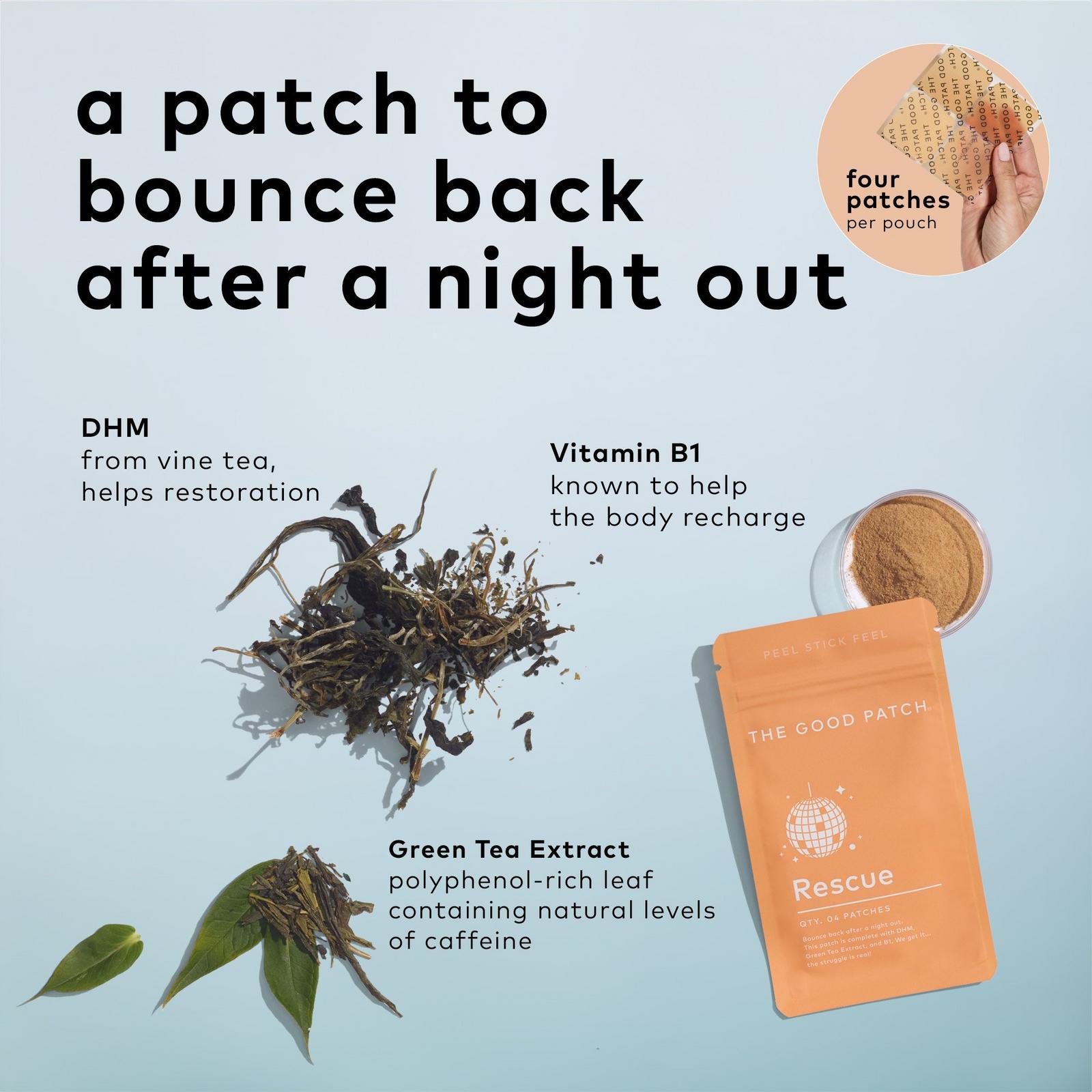 Rescue Plant-Based Wellness Patch