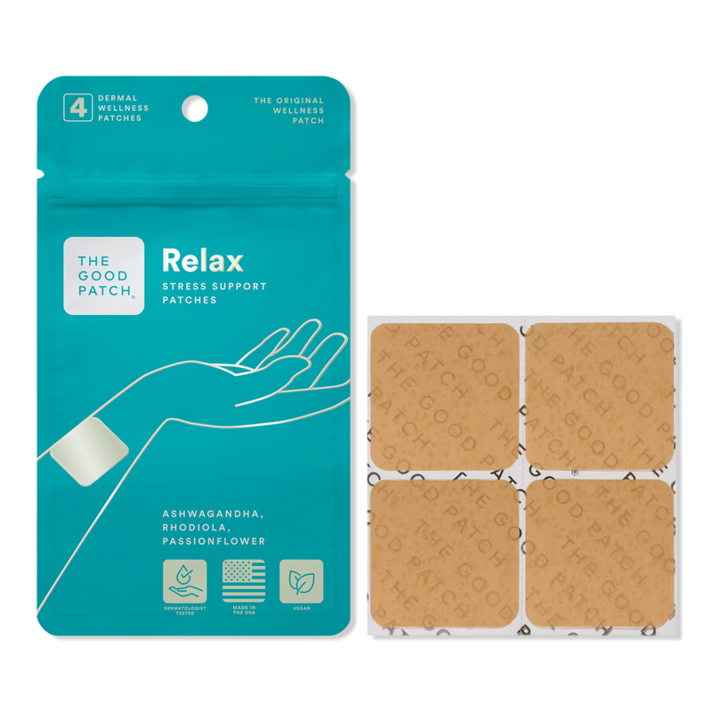 Relax Stress Support Patches with Ashwagandha & Passionflower Extract