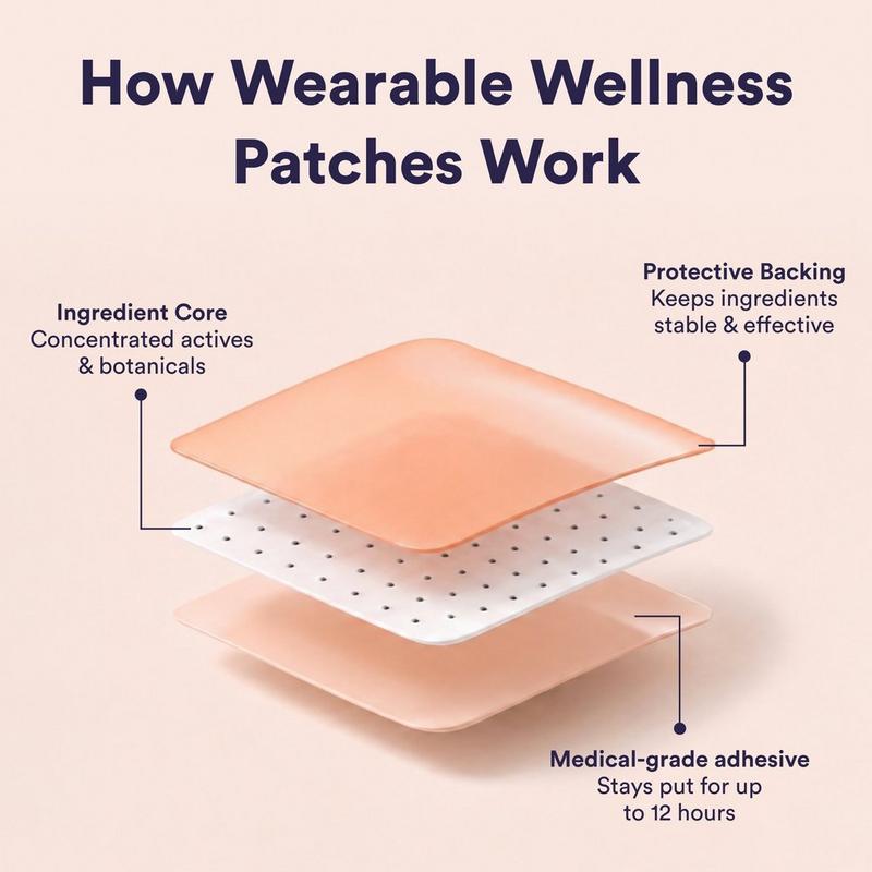 Relax Stress Support Patches with Ashwagandha & Passionflower Extract