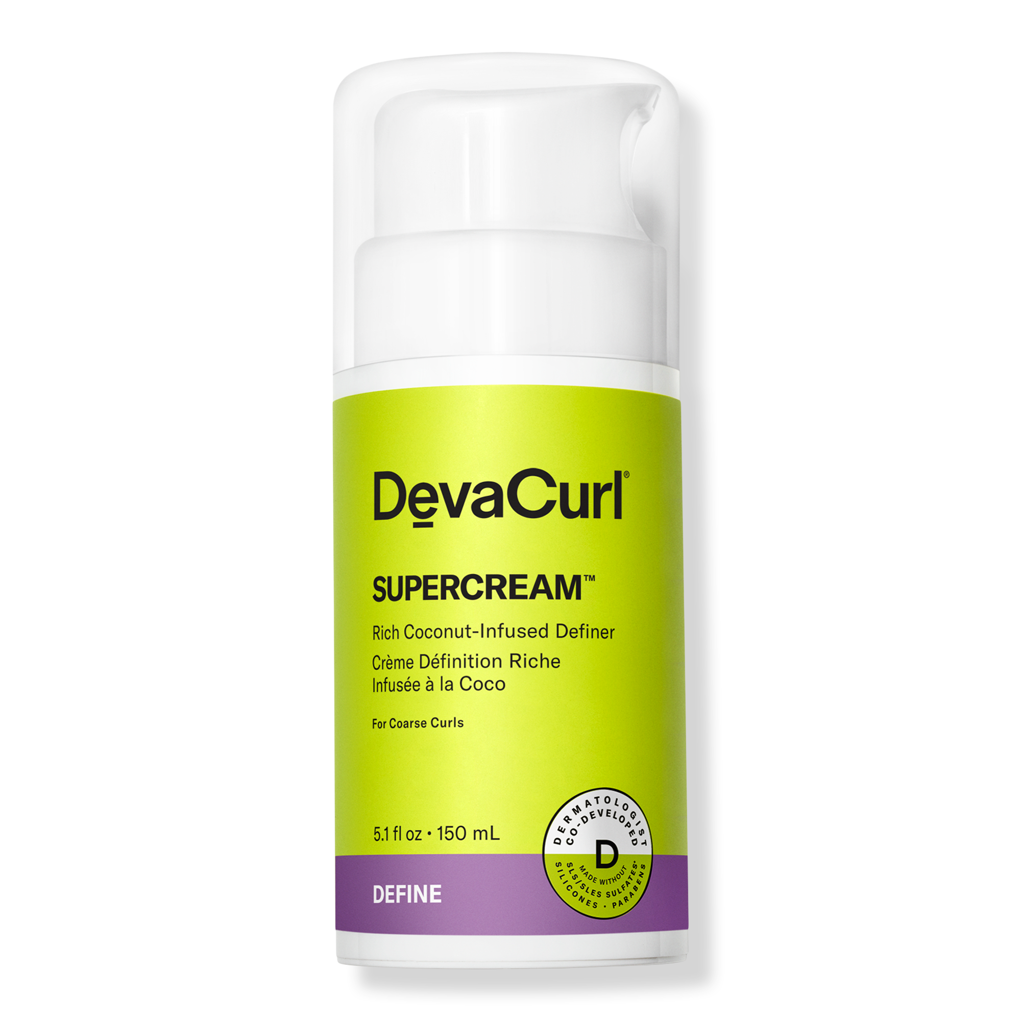 DevaCurl SUPERCREAM Rich Coconut-Infused Definer #1