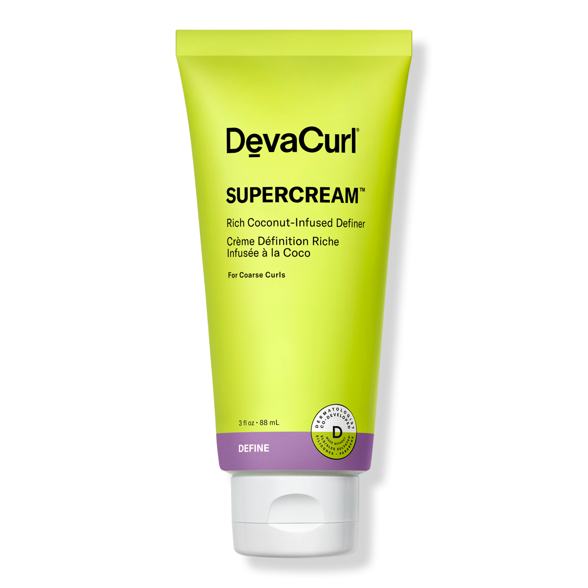 DevaCurl Travel Size SUPERCREAM Rich Coconut-Infused Definer #1