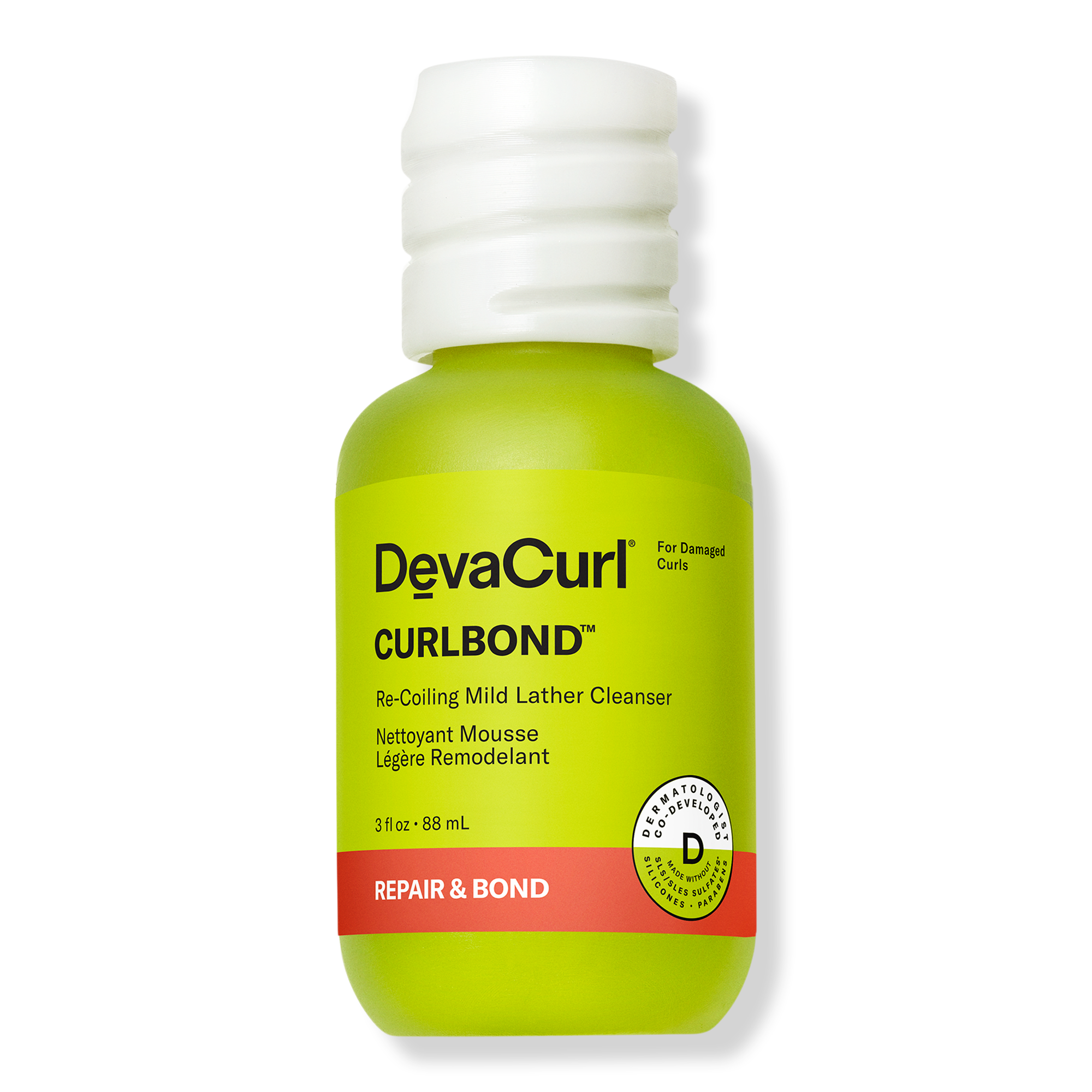 DevaCurl Travel Size CURLBOND Re-Coiling Mild Lather Cleanser #1