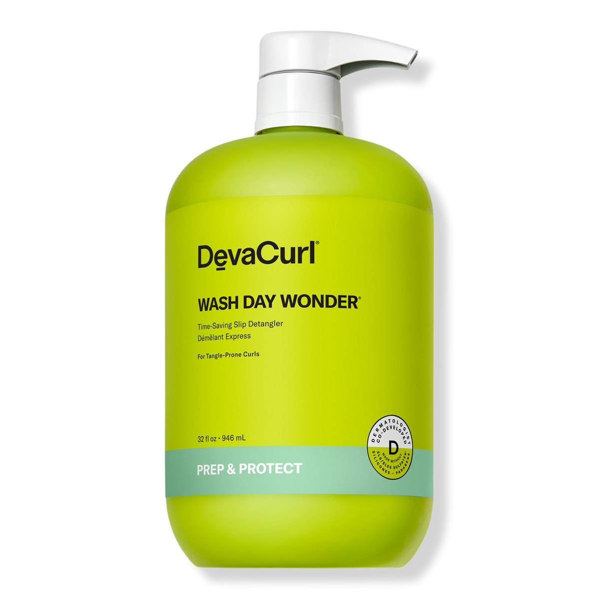 DevaCurl 32.0 oz WASH DAY WONDER Time Saving Slip Detangler Ulta Beauty