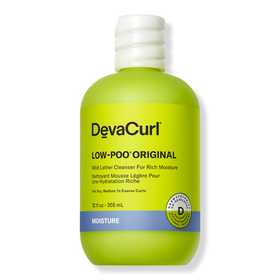 DevaCurl LOW-POO ORIGINAL Mild Lather Cleanser for Rich Moisture