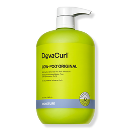 DevaCurl LOW-POO ORIGINAL Mild Lather Cleanser for Rich Moisture - 32.0 oz