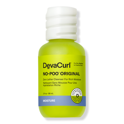 DevaCurl Travel Size NO-POO ORIGINAL Zero Lather Cleanser For Rich Moisture