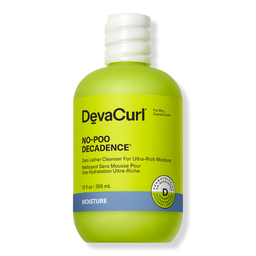 DevaCurl NO-POO DECADENCE Zero Lather Cleanser For Ultra-Rich Moisture - 12.0 oz