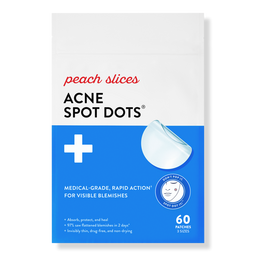 Peach Slices Acne Spot Dots - 60 ct - 60 ct