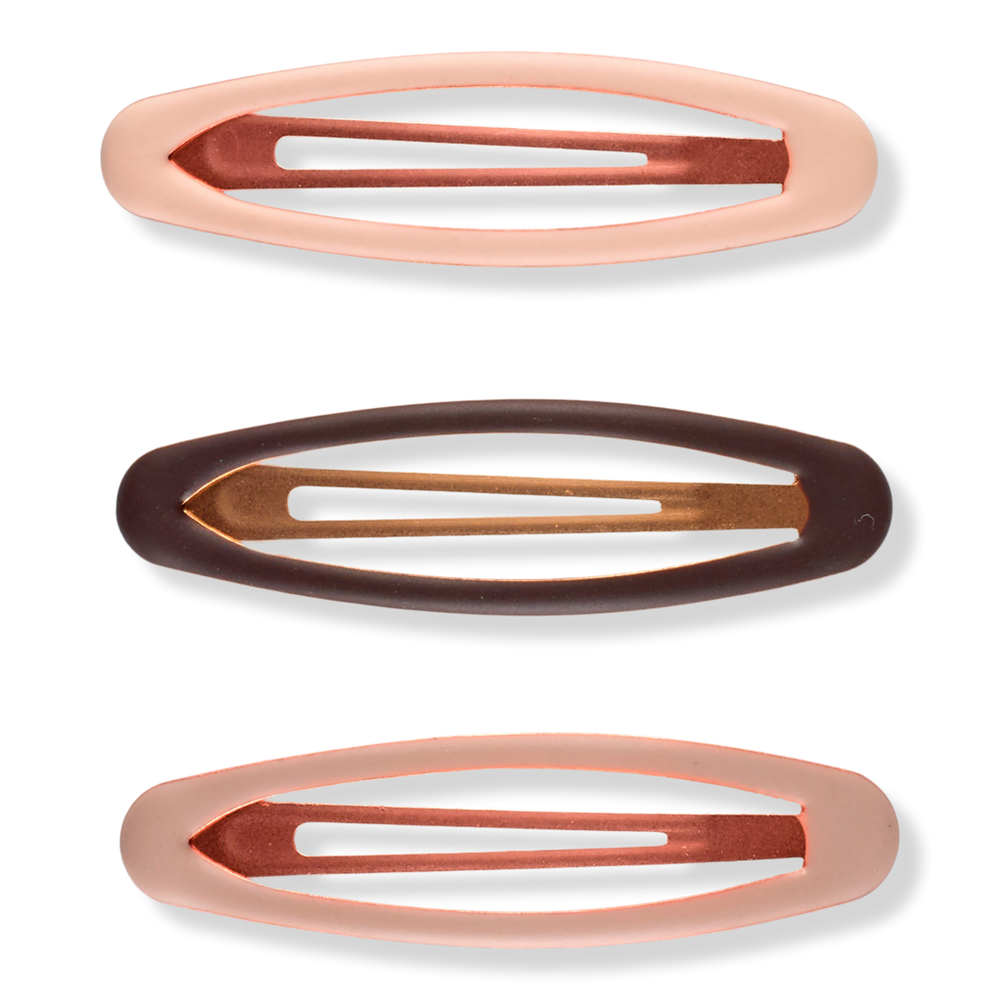 Scünci The Basik Edition Matte Enamel Snap Clips