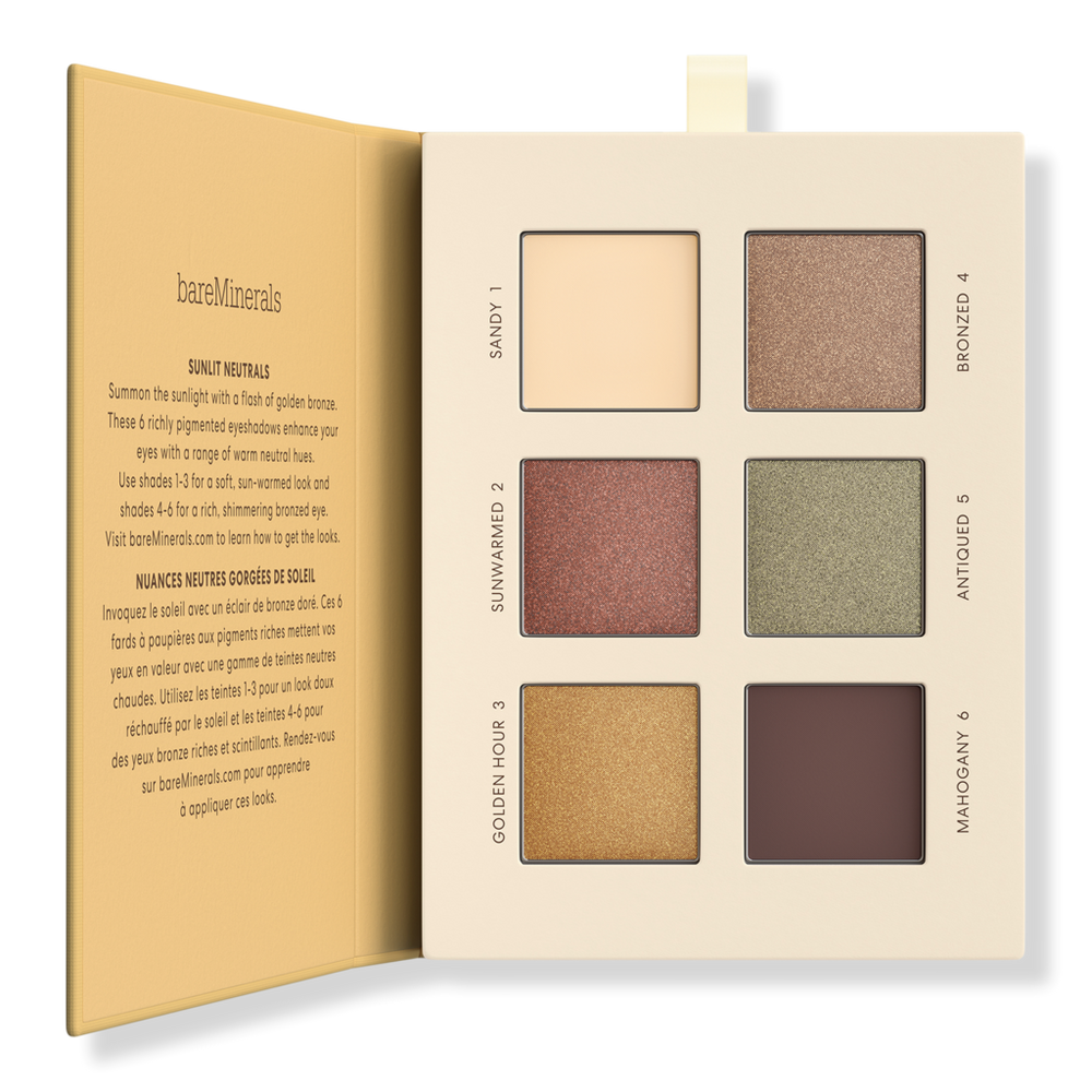 Bareminerals Mineralist Talc-free Eyeshadow Palette - Sunlit In Yellow