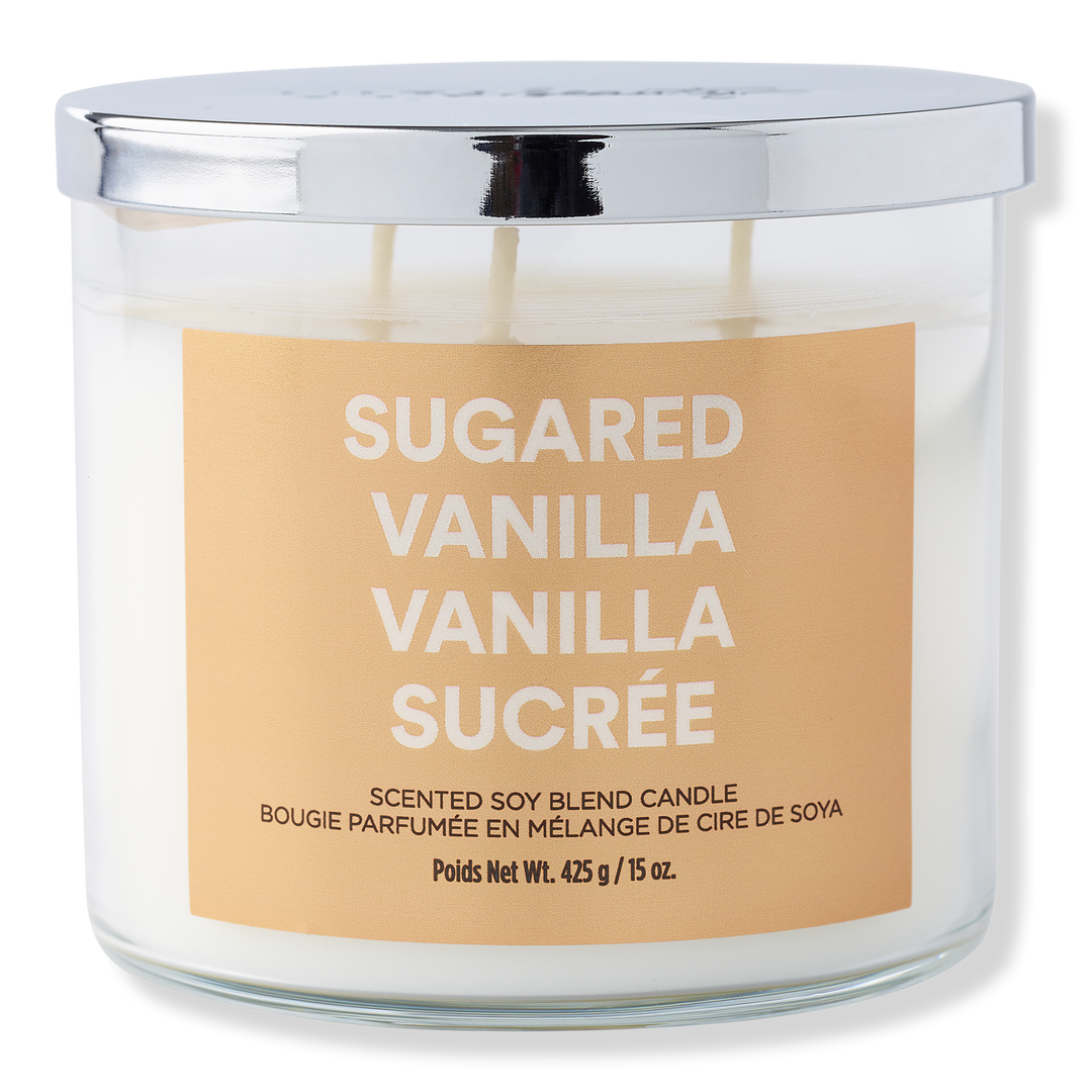 ULTA Beauty Collection Sugared Vanilla Scented Soy Blend Candle #1
