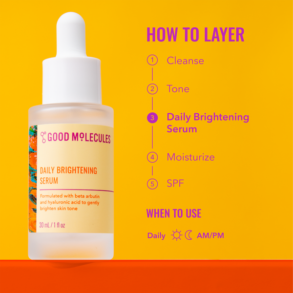 Good Molecules Daily Brightening Serum #6