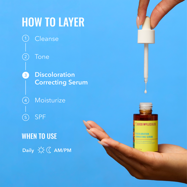 Good Molecules Discoloration Correcting Serum #7