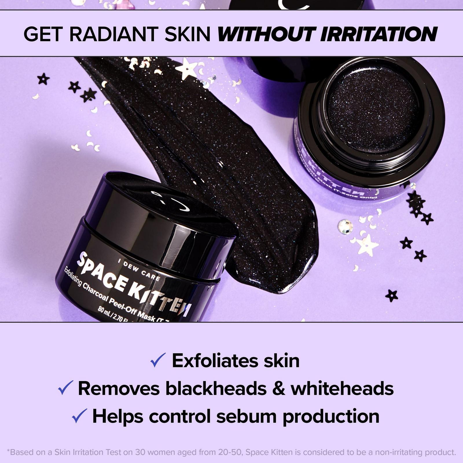 Space Kitten Exfoliating Charcoal Peel-Off Mask