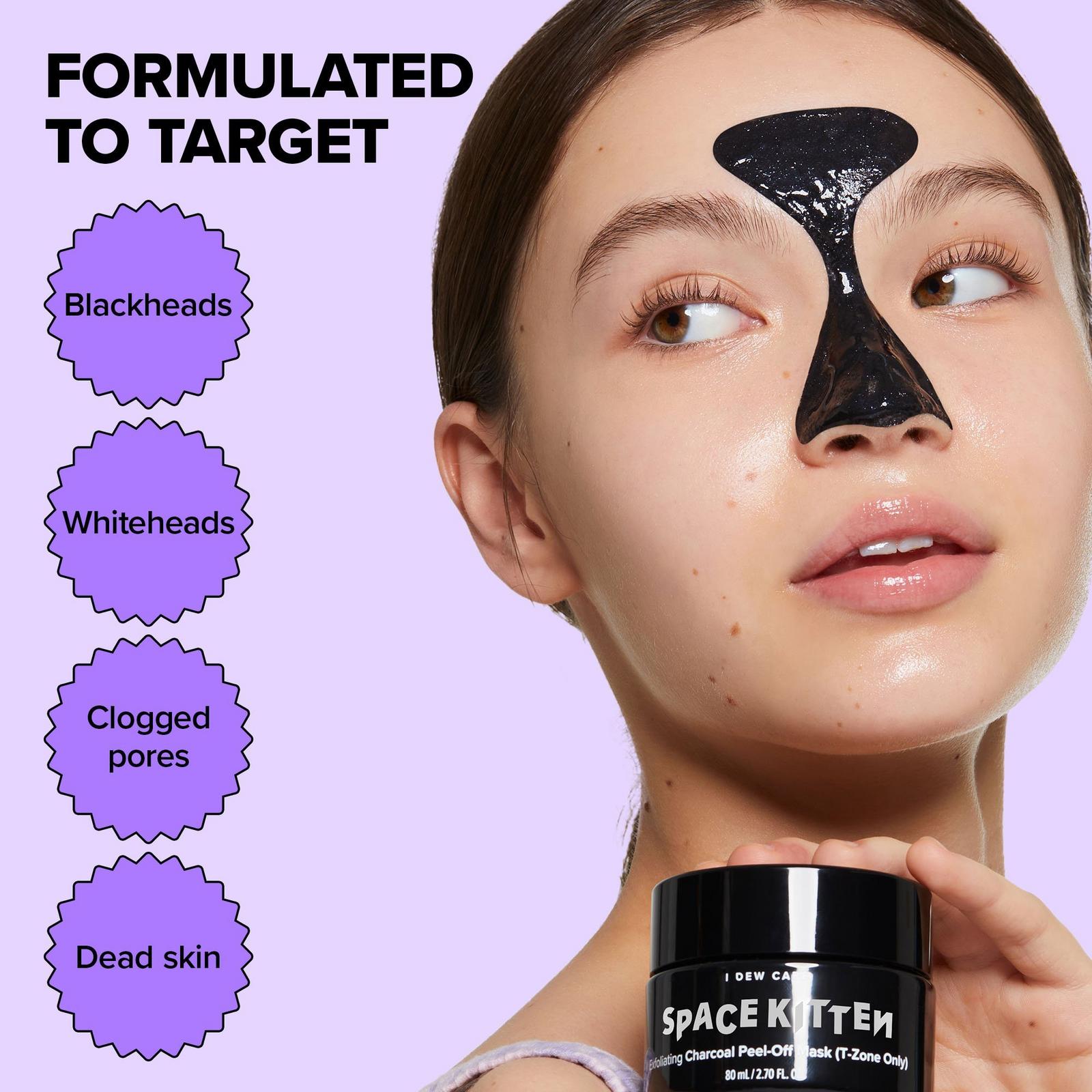 Space Kitten Exfoliating Charcoal Peel-Off Mask