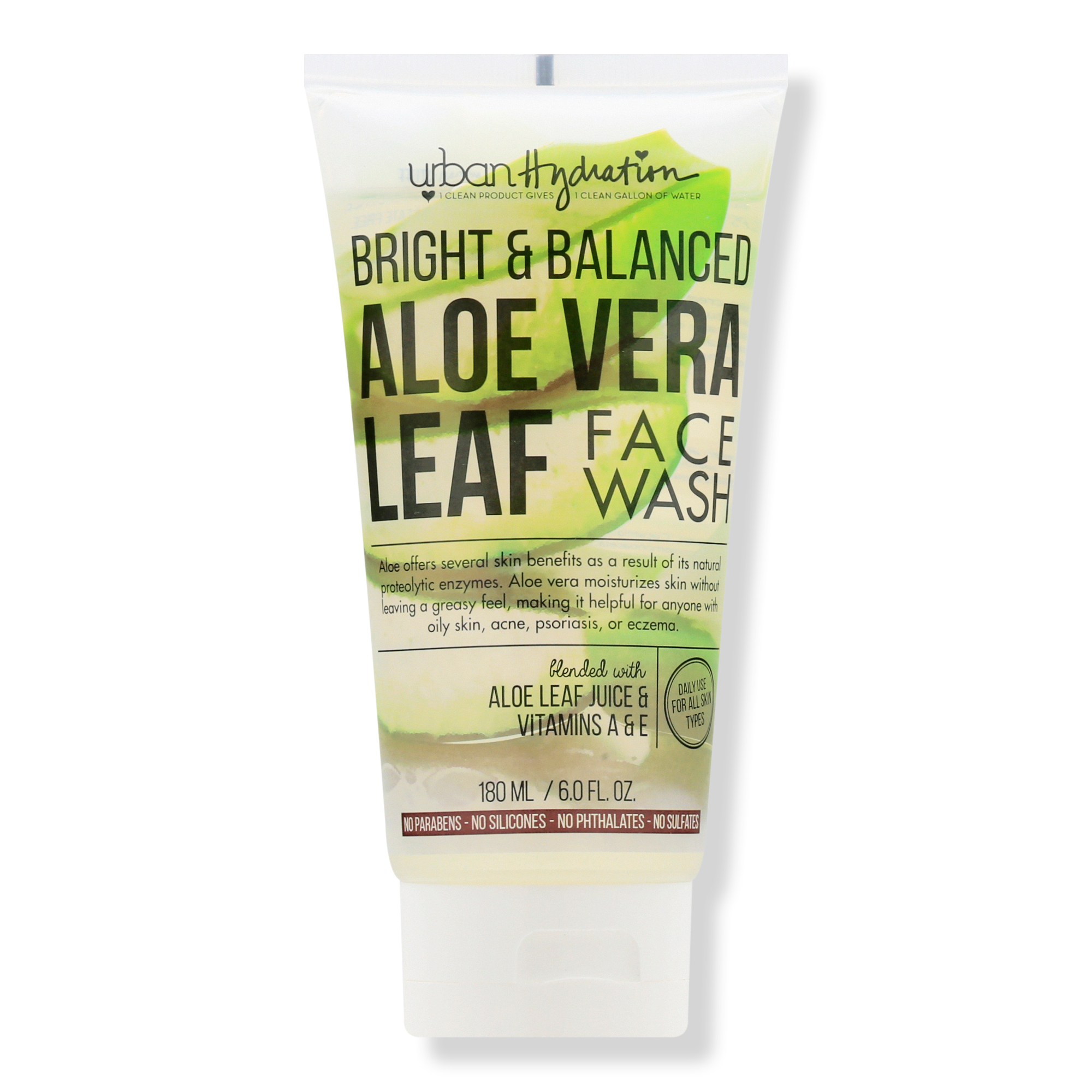 Urban Hydration Bright & Balanced Aloe Vera Leaf Face Wash #1