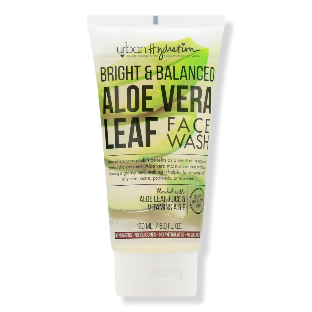 Urban Hydration Bright & Balanced Aloe Vera Leaf Face Wash